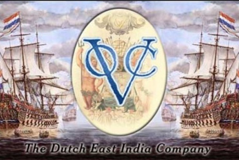 Logo Vereenigde Oost Indische Compagnie (VOC) atau Perserikatan Dagang Hindia Timur