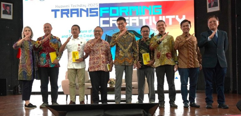 Huawei Indonesia dukung transformasi digital nasional melalui program Huawei TechDay 2025 di Sekolah Tinggi Multi Media MMTC, Yogyakarta. (Foto: Dok Huawei) 