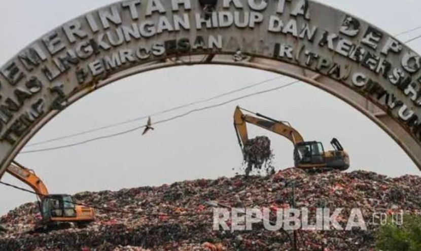 TPA Cipayung, Kota Depok. (Foto: Dok REPUBLIKA) 