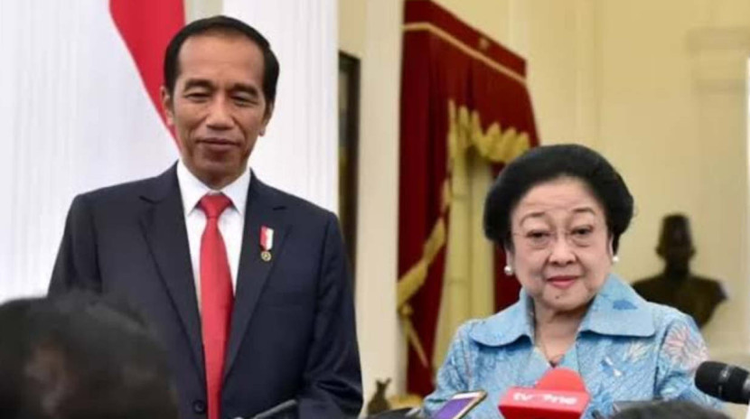 Mantan Presiden RI Joko Widodo dan Megawati Soekarnoputri. (Foto: Dok RUZKA INDONESIA)