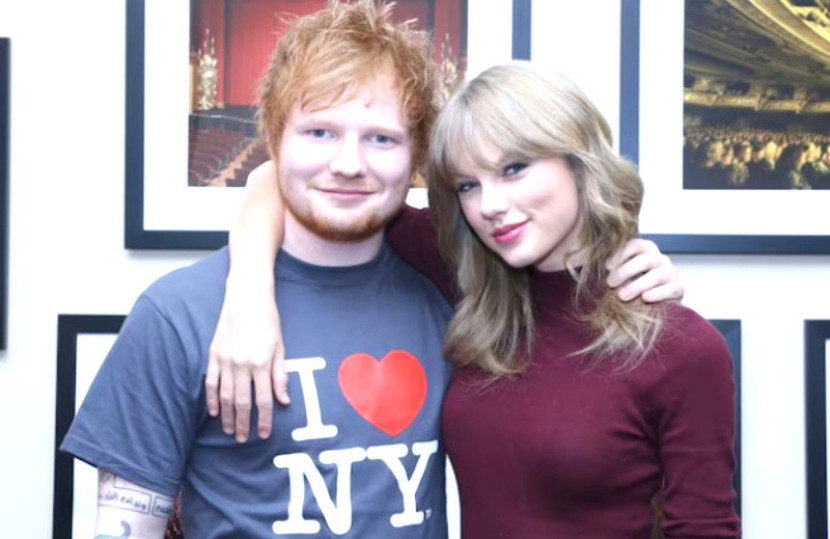 Ed Sheeran-Taylor Swift/hola.com
