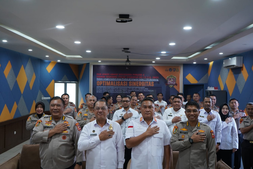 Diskusi terfokus tentang perdagangan orang dan manusia. Dok Istimewa
