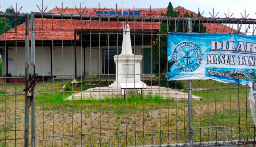 Bagunan sejarah peninggalan Belanda yang tak terawat di kawasan Depok Lama. (Foto: Dok RUZKA INDONESIA)