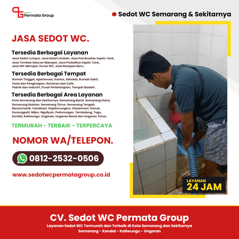 CV. Sedot WC Permata Group - Penyedia sedot WC di Kota Semarang dan Sekitarnya