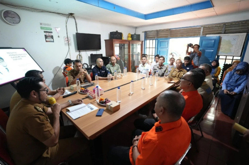 BPBD Kota Sukabumi menggelar Forum Perangkat Daerah (FPD) Penyusunan Rencana Strategis 2025-2029 di Kantor BPBD Kota Sukabumi, Senin (28/4/2025).