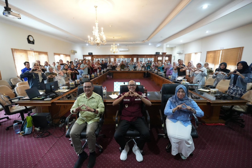 Deklarasi ODF yang digelar di Oproom Setda Kota Sukabumi, Selasa (29/4/2025).