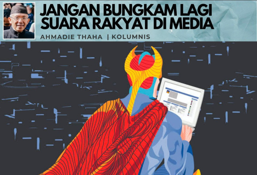 Foto ilustrasi Catatan Cak AT: Jangan Bungkam Lagi Suara Rakyat di Media. (Foto: Dok RUZKA INDONESIA)