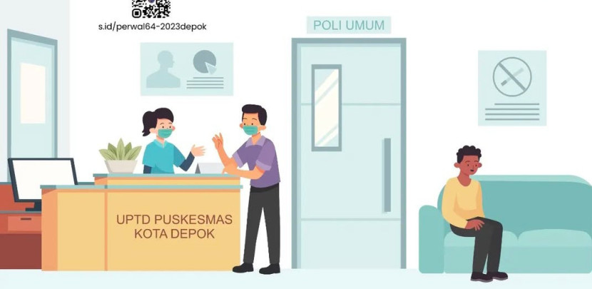 Pendaftaran dan dapat obat gratis di Puskesmas di Kota Depok dengan cukup menunjukan KK dan KTP. (Foto: Dok RUZLA RUZKA INDONESIA) 