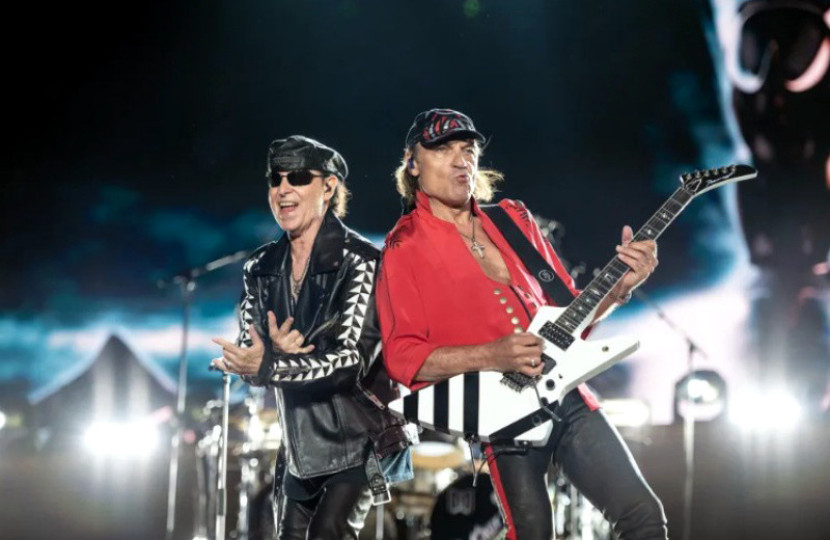 Klaus Meine and Matthias Jabs/Foto: Pedro Gomes/Redferns