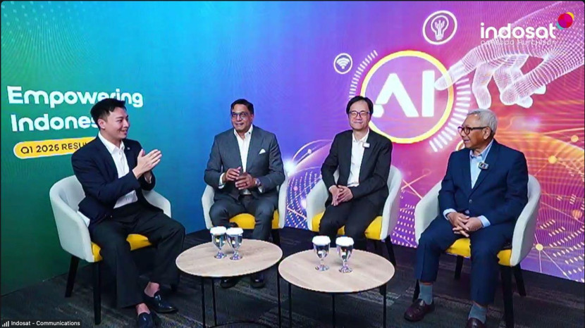 Pemaparan kinerja Indosat sepanjang kuartal I tahun 2025