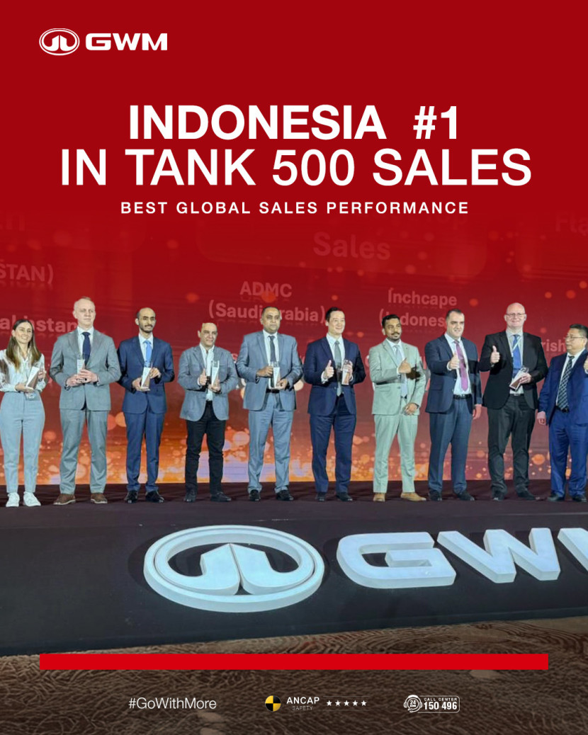 Great Wall Motor (GWM) Indonesia Raih Penghargaan di Auto Shanghai 2025 (Doc. GWM).