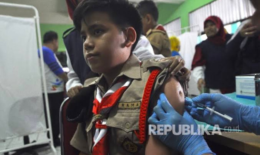 Pentingnya imunisasi anak. (Foto: Dok REPUBLIKA)