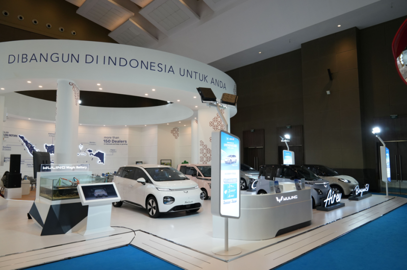 Booth Wuling Motors di PEVS 2025 (Doc. Wuling Motors)