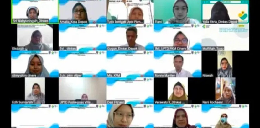 Webinar Kenali Alternatif Pengganti Bahan Berbahaya pada Pangan, Rabu (07/05/2025). (Foto: Dok Diskominfo Kota Depok).