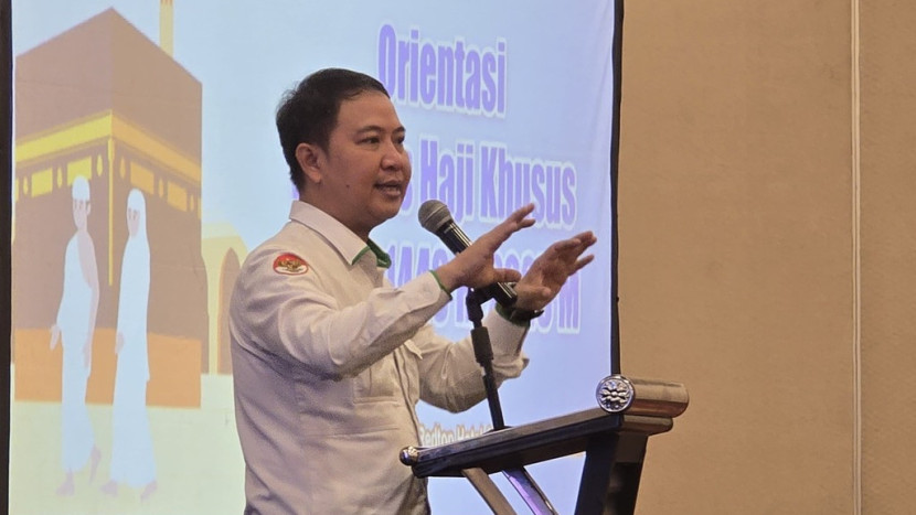 Direktur Jenderal Penyelenggaraan Haji dan Umrah (Dirjen PHU) Kemenag Hilman Latief