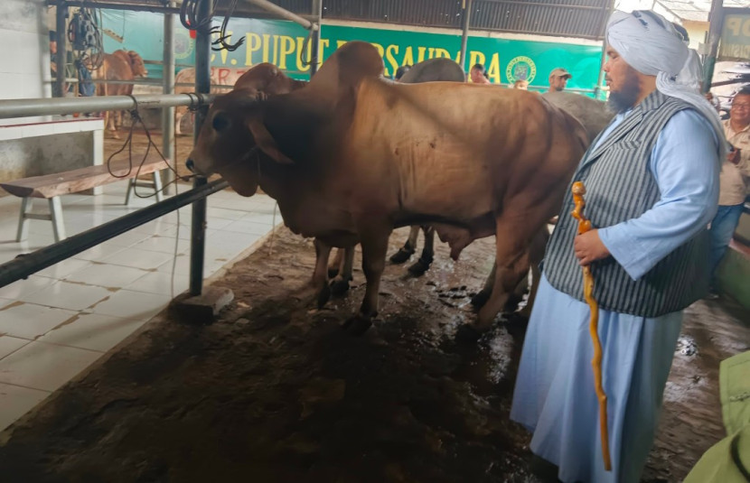 CV Puput Bersaudara menggandeng pendakwah nasional Ustadz Derry Sulaiman dalam sebuah kolaborasi amal yang mengusung semangat kemudahan berkurban dengan tagline Dunia Sementara, Akherat Selamanya (DSAS). (Foto: Rusdy Nudiansyah/RUZKA INDONESIA)