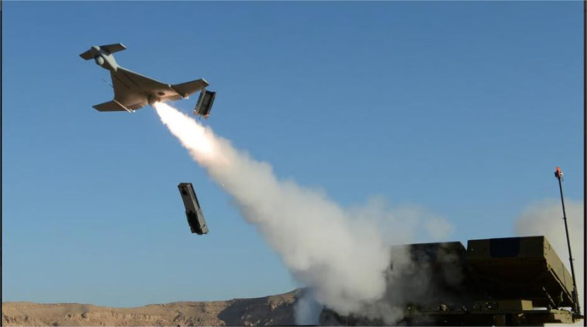 Drone Harop asal Israel digunakan India untuk menyerang Pakistan. Sumber: IAI