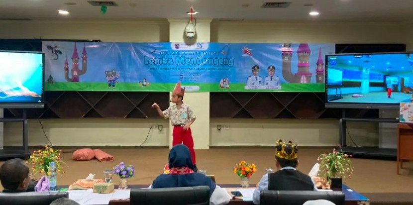 Lomba mendogeng tingkat SD di Kota Depok. (Foto: Dok Diskominfo Kota Depok)