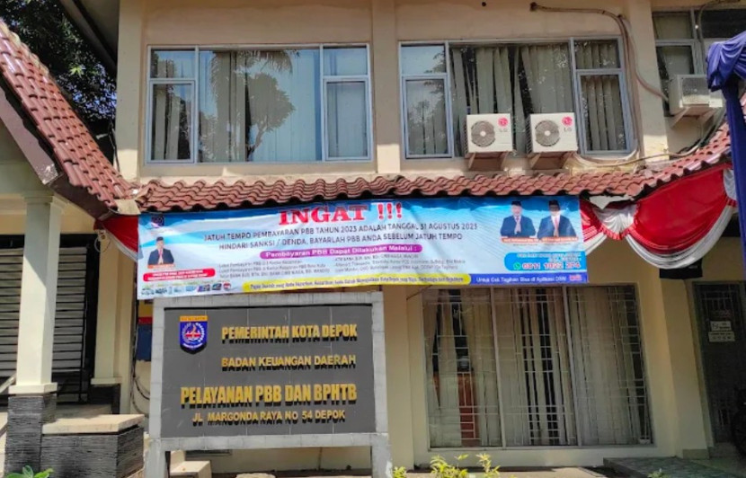Kantor PBB Kota Depok. (Foto: Dok RUZKA INDONESIA)