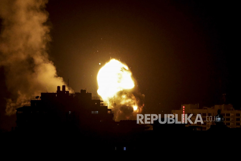 Serangan Zionis ke Gaza, Palestina.