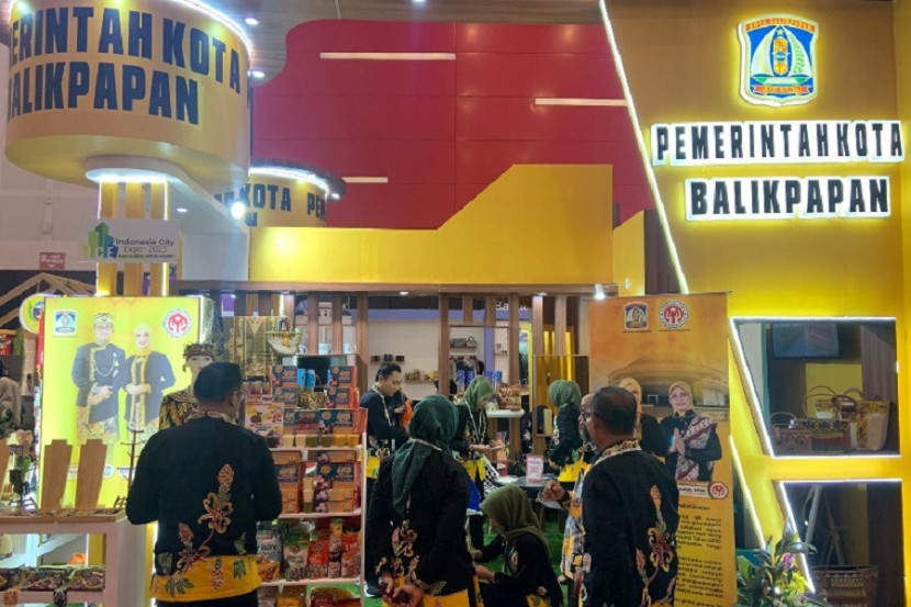 Stan Pemkot Balikpapan di Indonesia City Expo Surabaya. (Diskominfo)