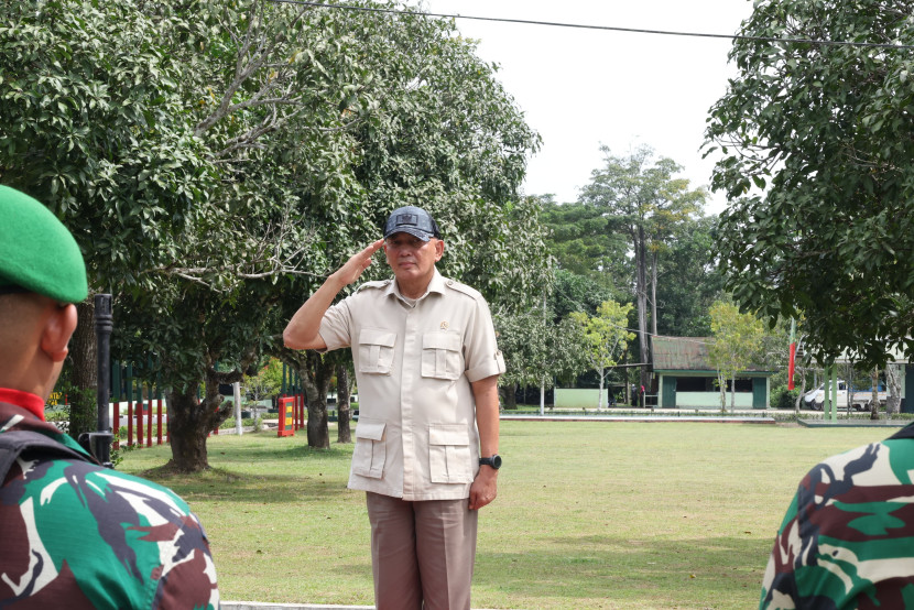Menteri Pertahanan (Menhan) RI Sjafrie Sjamsoeddin. Sumber: Tim Media Menhan Sjafrie