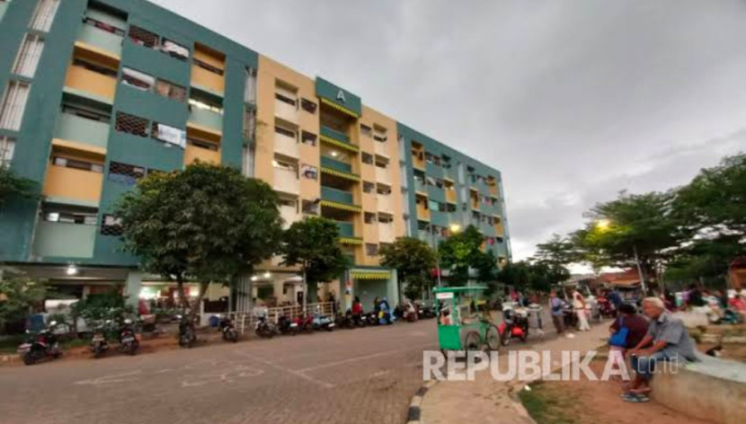 Rusunawa Jagakarsa, Jakarta Selatan. (Foto: Dok REPUBLIKA)