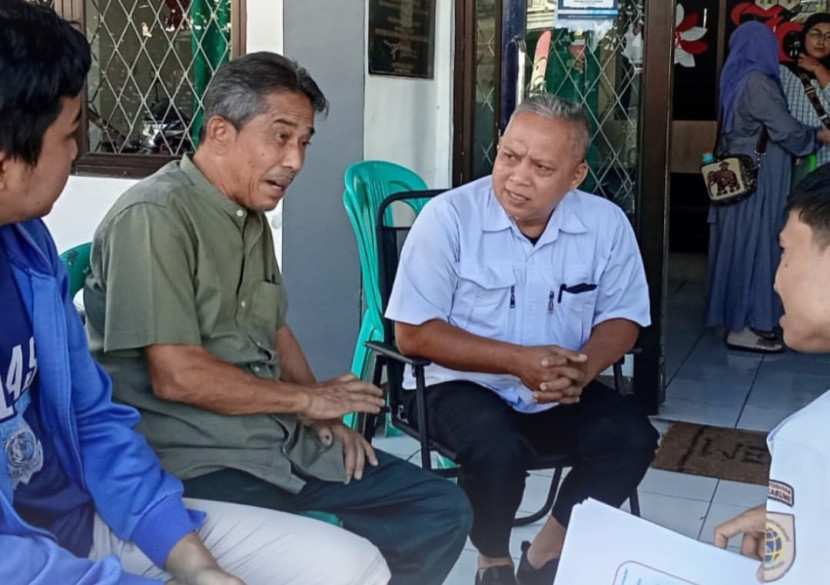 Layanan Mobil Larasita Kantor Pertanahan Kota Sukabumi ke Kelurahan Tipar, Kecamatan Citamiang, Kota Sukabumi, Rabu (14/5/2025).dok Kantor Pertanahan Kota Sukabumi