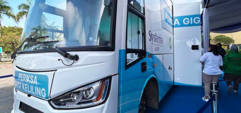 Bus Periksa Gigi Keliling Lion Wings. (Foto: Dok PT Lion Win)