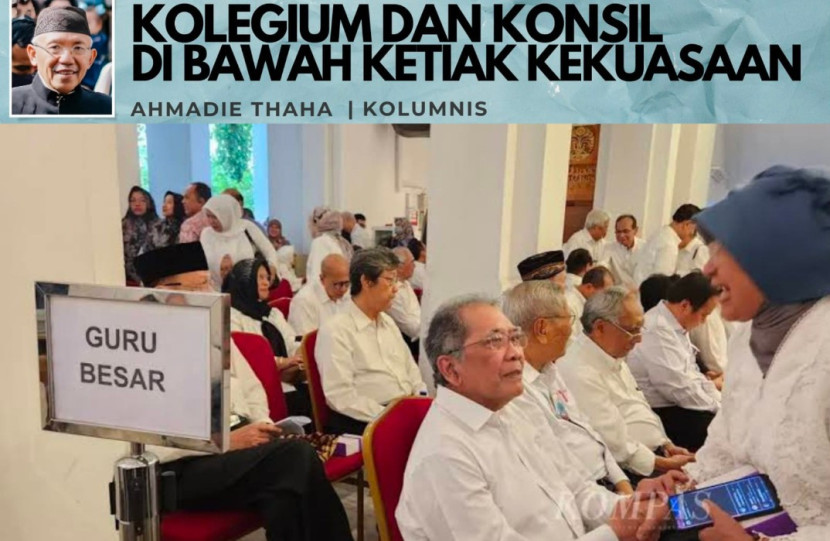 Foto ilustrasi Catatan Cak AT: Kolegium dan Konsil di Bawah Ketiak Kekuasaan. (Foto: Dok RUZKA INDONESIA)