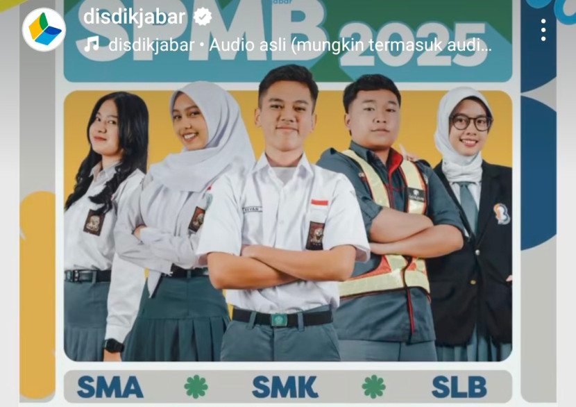 Pendaftaran siswa baru SMA/SMK/SLB di Jabar. (Foto: Dok RUZKA INDONESIA)