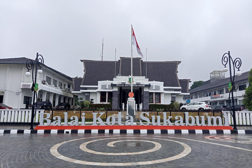 Gedung Balai Kota Sukabumi.