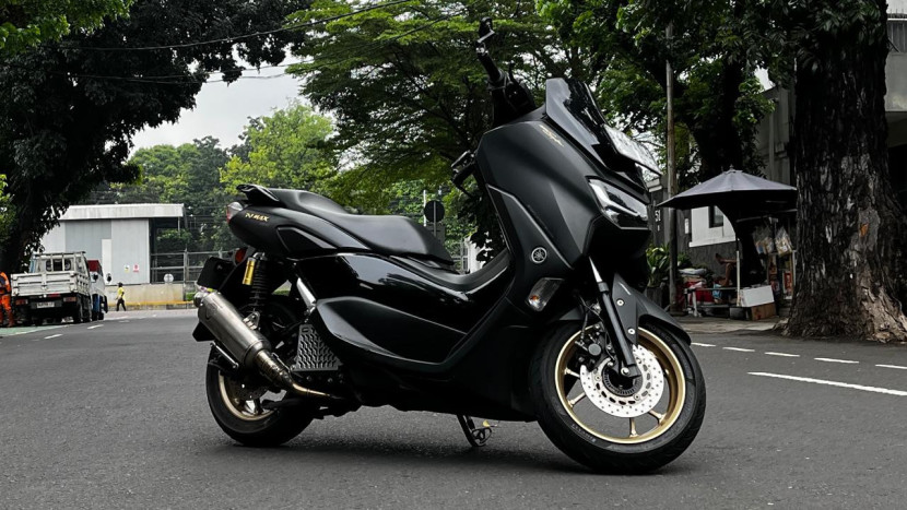 Nmax 155 Dengan Knalpot WRX GP3 Limited K150 (Doc. Motoresto).