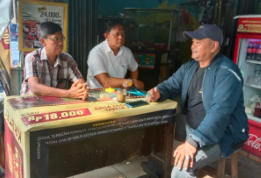 Komunitas ojol Kota Depok tidak ikut unras di DPR RI, Selasa (20/05/2025). (Foto: Dok RUZKA INDONESIA)
