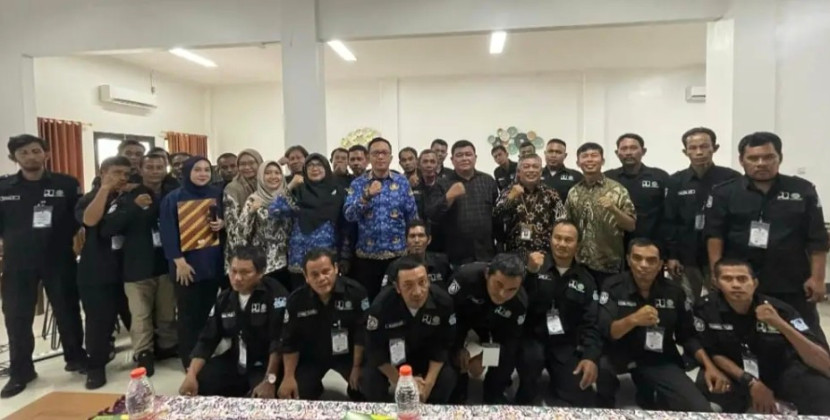 Peserta pelatihan Satgas Dinas PUPR Kota Depok. (Foto: Dok Diskominfo Kota Depok)