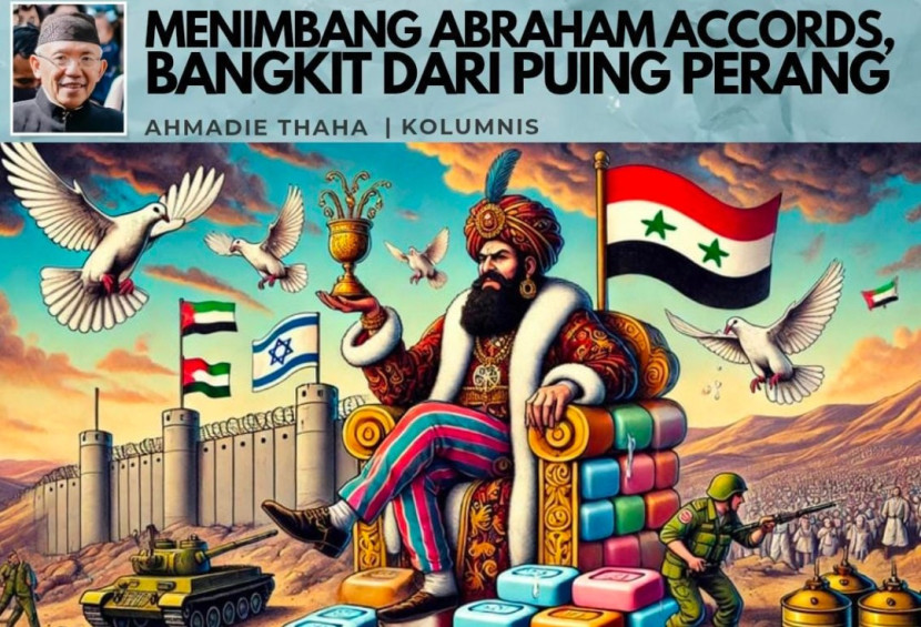 Foto ilustrasi Catatan Cak AT: Menimbang Abraham Accords Bangkit dari Puing Perang. (Foto: Dok RUZKA INDONESIA)