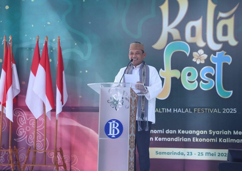 Wakil Gubernur Kaltim, Seno Aji, pada agenda KalaFest 2025. (Adpimprov)
