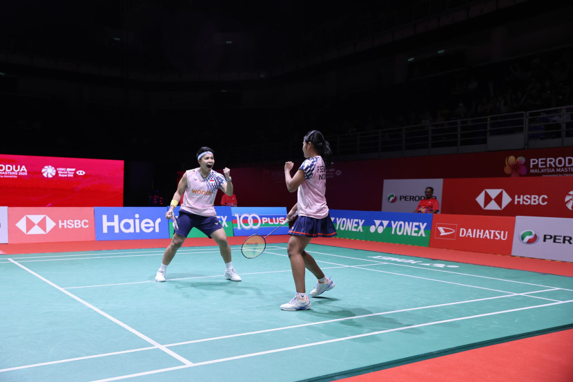 Indonesia menyisakan 1 wakilnya di semifinal Malaysia Masters 2025 melalui Apri/Febi.