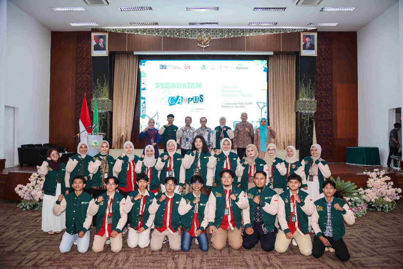 Kuliah Literasi Keuangan Generasi Muda di Convention Hall Unand, Padang, Sumatera Barat, Kamis (22/05/2025). Foto : dok kampusiana