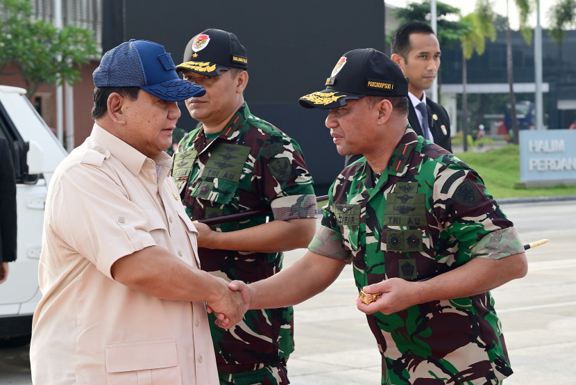 Presiden Prabowo Subianto bertolak dari Lanud Halim Perdanakusuma ke Kuala Lumpur. Sumber:BPMI Setpres