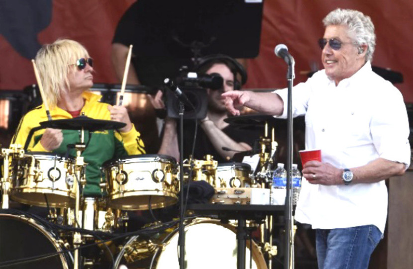 Zak Starkey dan Roger Daltrey/Foto: Tim Mosenfelder/WireImage