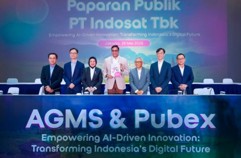 PT Indosat Tbk menggelar RUPST untuk tahun buku 2024 yang berlangsung pada Rabu, (28/05/2025). (Foto: Dok PT Indosat Tbk)