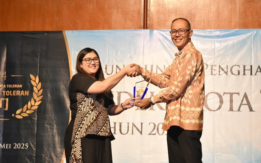 Penghargaan kota toleransi untuk Kota Sukabumi dari Setara Institute.