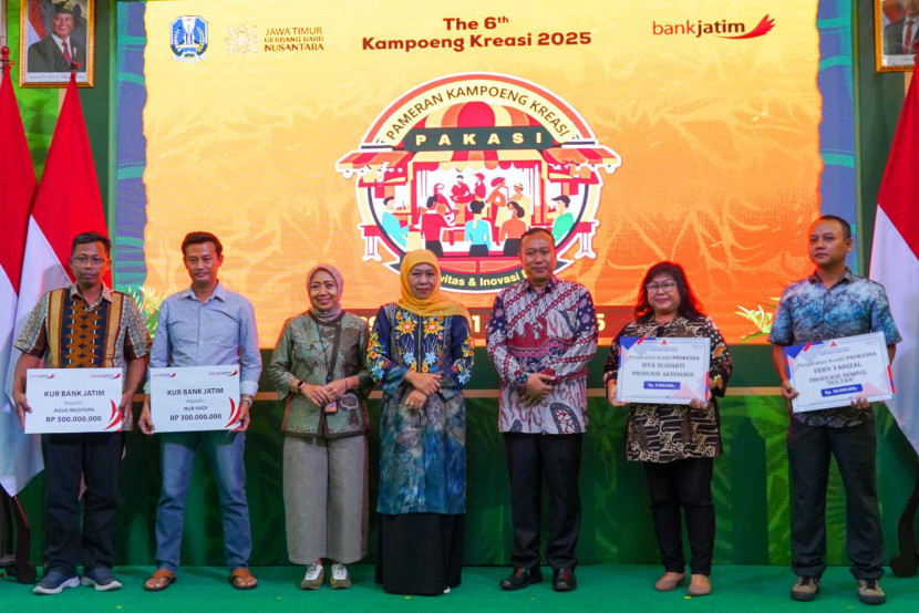Bank Jatim salurkan KUR pada kegiatan Pakasi