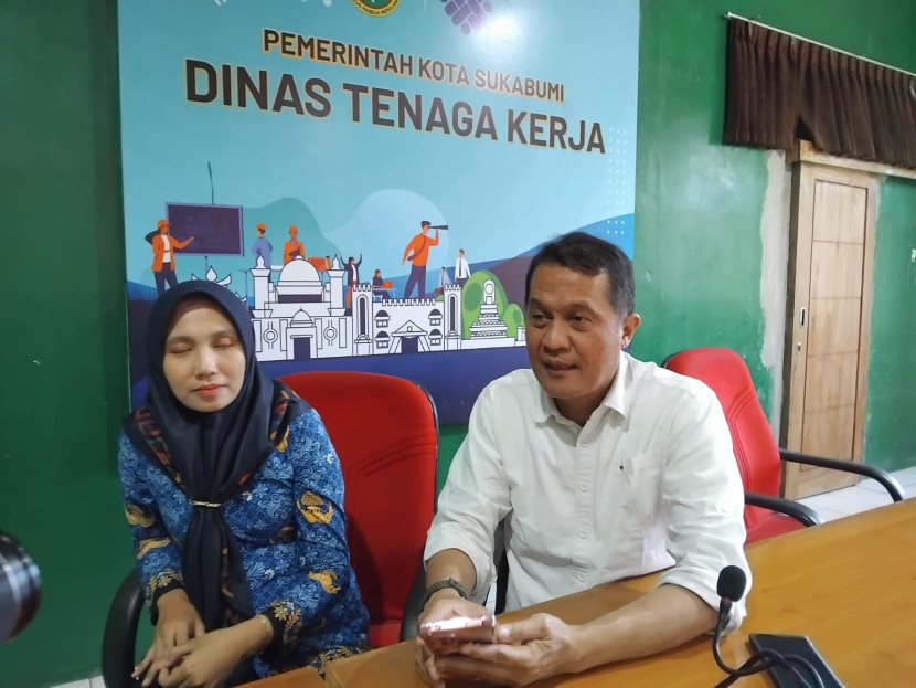 Kadisnaker Kota Sukabumi Abdul Rachman.