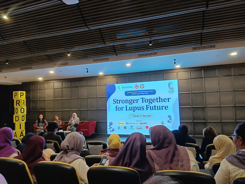 Seminar dalam rangka World Lupus Day (WLD) bertajuk ‘Stronger Together for Lupus Future’ di Prodia Tower, Jakarta Pusat. Ahad (1/6/2025). Foto: Dok SDF