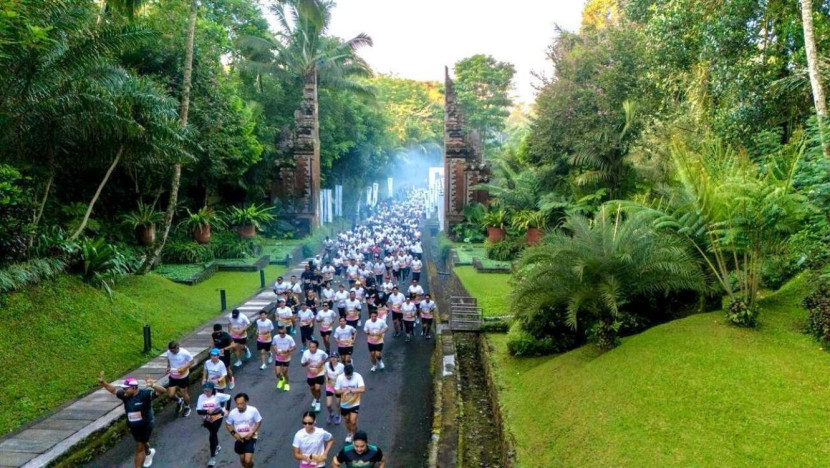 740 Peserta Padma Run Bali 2025 Dilepas dari Padma Resort Ubud. (Foto: Dok RUZKA INDONESIA)