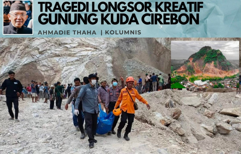 Foto ilustrasi Catatan Cak AT: Tragedi Longsor Kreatif Gunung Kuda Cirebon. (Foto: Dok RUZKA INDONESIA)
