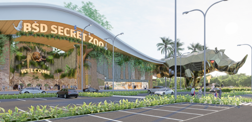 BSD Secret Zoo menjadi tempat wisata alternatif di BSD City. dok Sinarmas Land