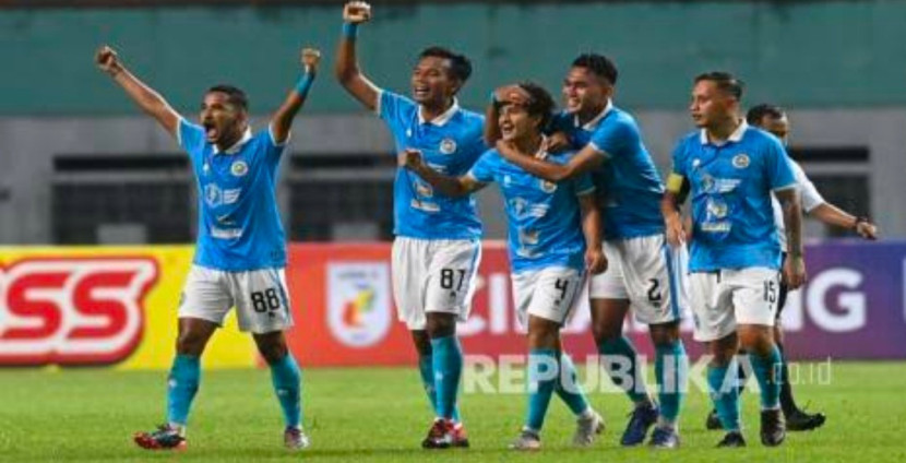 Para pemain Sumut United, pads Liga 2 musim 2025/2026 berubah nama menjadi Persikad Depok. (Foto: Dok REPUBLIKA)